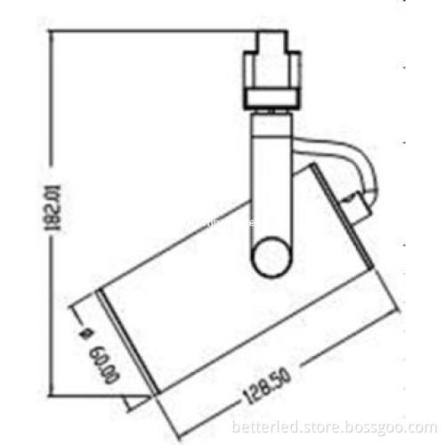 2PIN down light with highbright